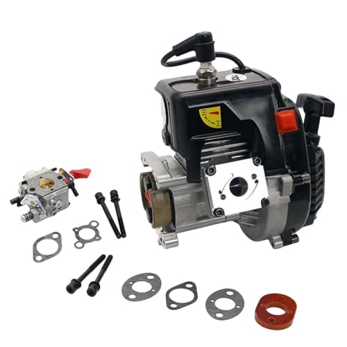 FLMLF Rc Car 2-Stroke 4 Bolt 32CC 11HP Competition Reed Case Engine for 1/5 HPI ROFUN ROVAN KM Baja LT FG QL FID MCD DBXL GoPed RedCat Parts