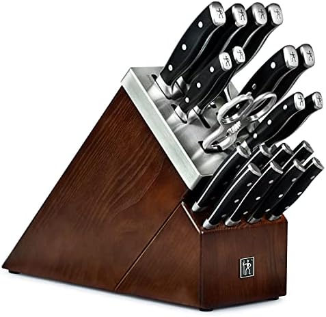 Henckels Forged Accent 20 Piece Self Sharpening Knife Block Set - Black Handles - Thumbnail 3
