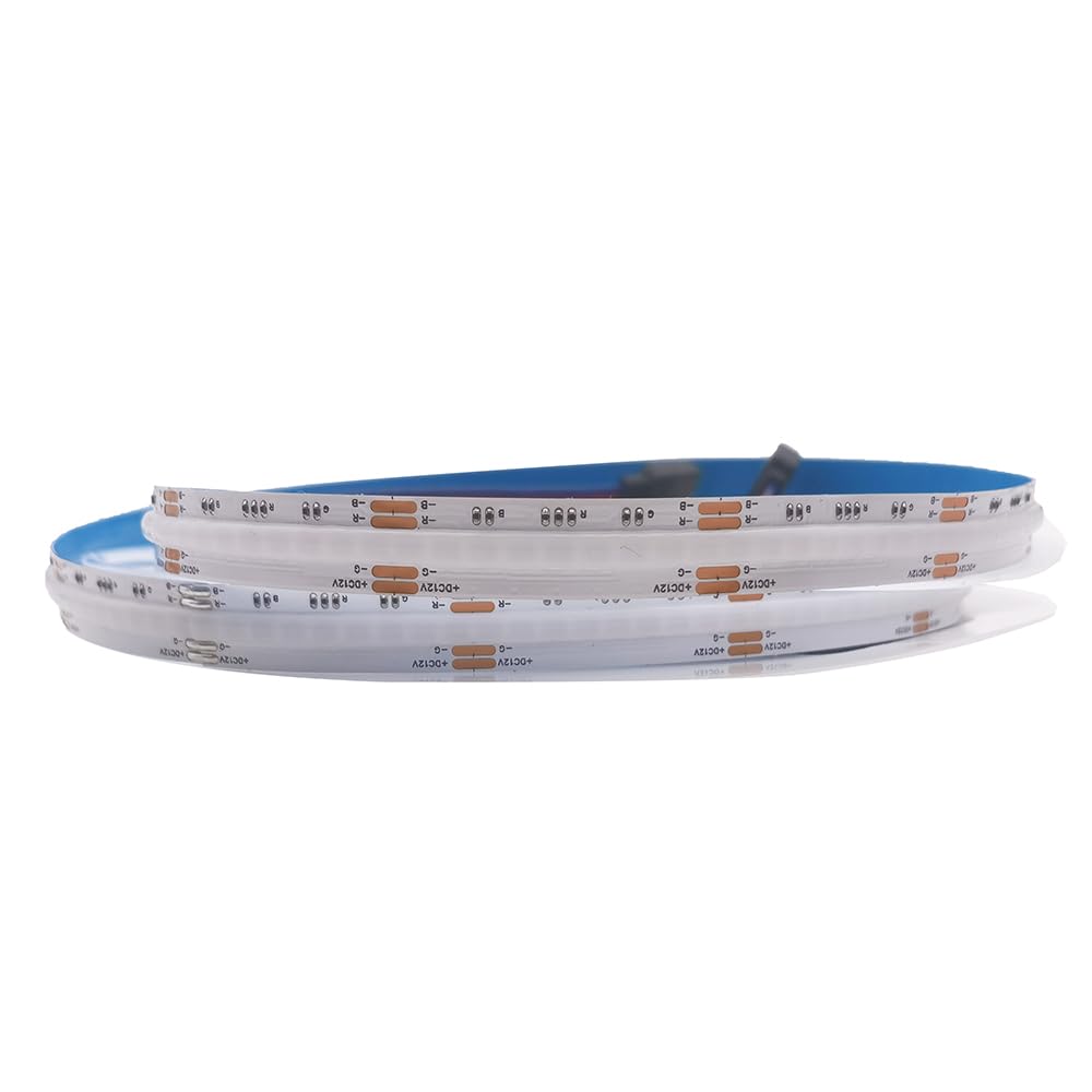 COB RGB Flexibel Hohe Dichte LED Streifen 5M 810LED/M 4050LEDs DC12V 14W/M IP30 Nicht Wasserdicht Mehrfarbig für DIY Heimdekoration(Nicht inhalt Netzteil＆Controller)