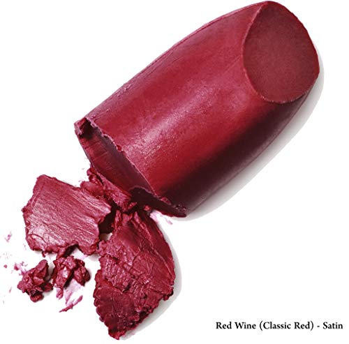 Mom's Secret Natural Lipstick, Organic, Vegan, Gluten Free, Cruelty Free, Made In The Usa, 0.15 Oz. (Red Wine) #TOP1