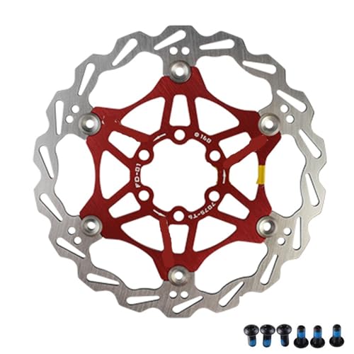 }Ee[hoCNpt[eBOfBXNu[LpbhA160/180/203mm 6{܎]ԃfBXN[^[(160mm Red)