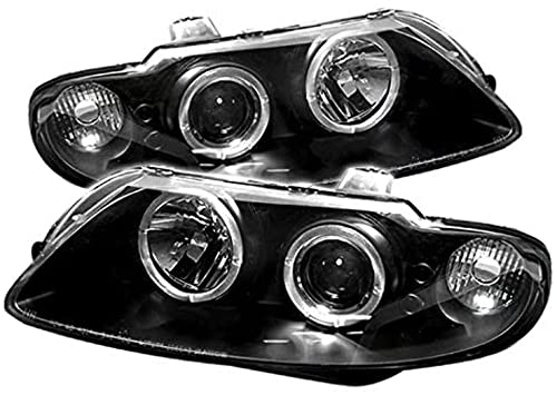 Spyder Auto 5011749 LED Halo Projector Headlights Black/Clear