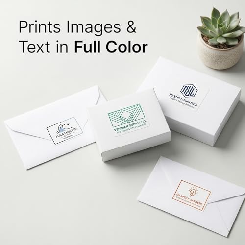 2 1/3" X 3 3/8" Matte White Printable Labels (500 Sheets, 4000 Stickers) Name Tag Stickers, Address and Shipping Labels for Laser & Inkjet Printers - Spartan Industrial Template R013 by Spartan Industrial - Image 5