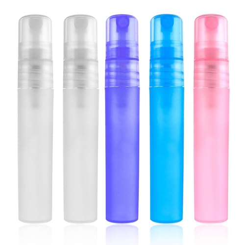 Visxcnu 5pcs Mini botellas de spray portátiles,5 ml botellas de...