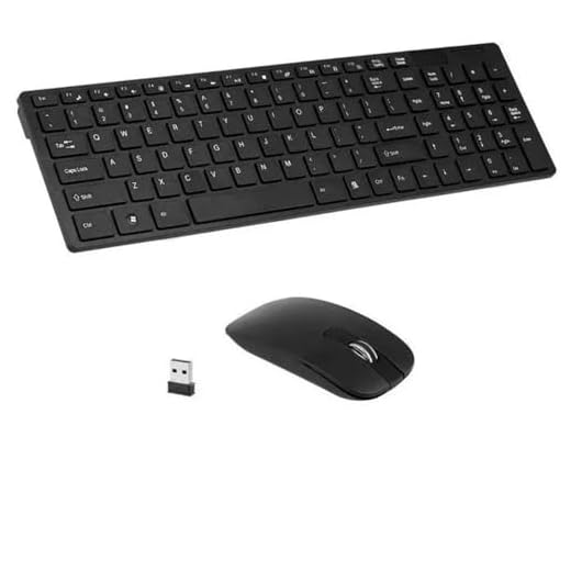 Kit Teclado E Mouse Sem Fio Confortável Ótimo Para Home Office Computador Pc Notebook Português Abnt 2 Usb
