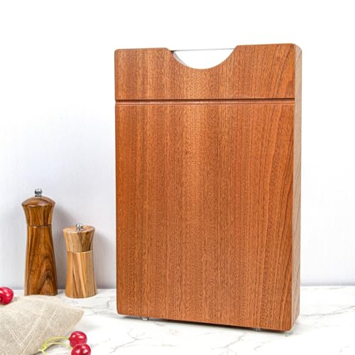 Planche à découper en bois stable qui ne glisse pas pour cuisiner serein