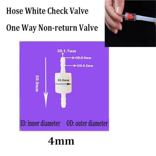Clapet anti-retour 12mm valve monodirectionnelle étanche - 3