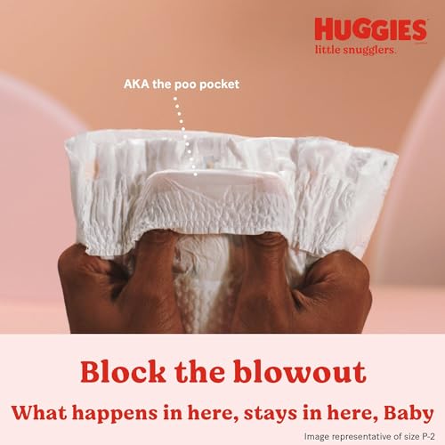 Image of Heavy Absorbency Disposable Unisex Little Snugglers Newborn Baby Diaper, 288 per Case