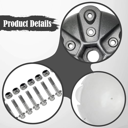 Moyeu d'éolienne 17 mm et capuchon Sharplace pour 6 lames de générateur horizontal