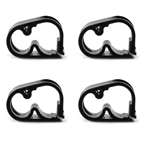 4PCS Adjustable Water Flow Control Tube Clips - For 1/4 inch to 1/2 inch Tubes, Shut Off Hose Clamps for Precise Flow Control in Your Water System
