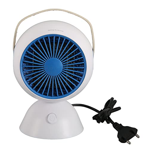 Miniventilador 100V-240V Aquecedor de Mesa de Escritório Silencioso para Quarto (plugue da ue)