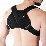 Armor Universal Adjustable Clavicle Support Bandage Brace - Enables Anatomic Stabilization Of The Clavicle Bone, Posture Correction for Men and Women, Back Straightening, Pain Relief From Back, Shoulder and Neck