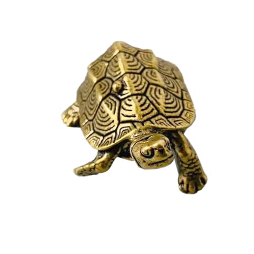 Figura Tortuga Vintage de Latón LESHOW miniatura 4