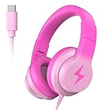 Protezione dell'udito amichevole: le nostre cuffie per bambini hanno un limite di volume sicuro, driver audio da 40 mm, garantiscono una qualità del suono chiara tridimensionale. Riduce efficacemente il volume elevato, protegge l'udito dei bambini. Le cuffie per bambini con cavo sono una scelta ideale per studiare, ascoltare musica, guardare film, giocare, viaggiare e chattare per intrattenimento.