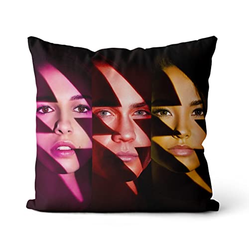 Coussin Film Power Rangers Coussins imprimés Coton Lin Coussin Meubles oreillers Illustration zippée 50x50cm Cover