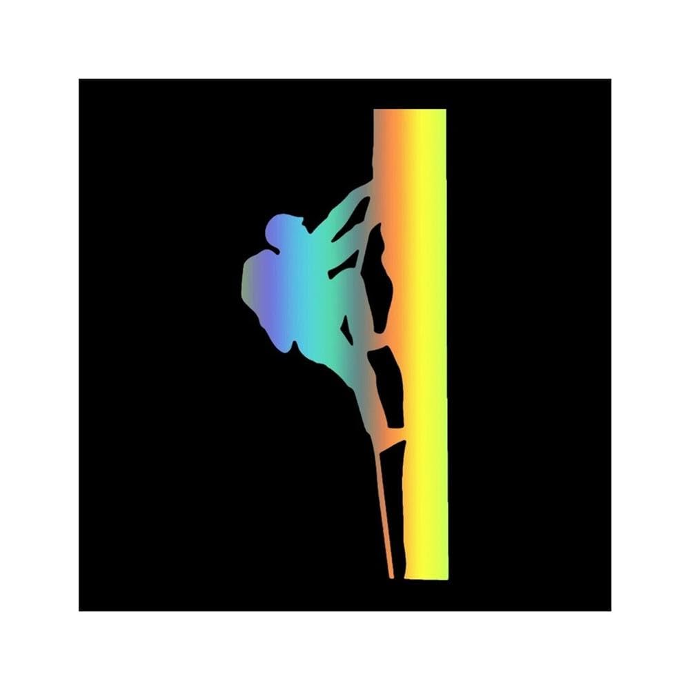 Auto Accessory Climbing Car Sticker Vinyl Decal Car Auto Stickers for Bumper Rear Window(Laser)