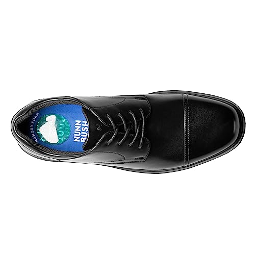 Nunn Bush Men's, Kore Pro Cap Toe Oxford Black #TOP5
