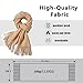 HinyBoeh Winter-Scarf for Women Soft-Warm Plush-Shawl-Wrap with Tassels Oversized Cold-Weather-Scarves (78 x 26 Inches)