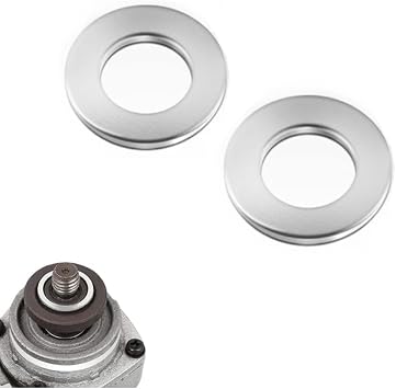 2pcs Saw Blade Adapter, Metal Bushing Washers Circular Saw Blade Ring Adapters Reduction Bushing Saw Reducing Rings 32 x 22.3 mm