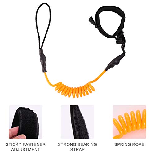 BESPORTBLE, correia elástica para prancha de surfe, corda de perna para prancha de surfe, corda de s