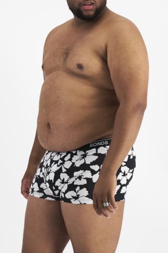 Bonds Mid-Length Guyfront Boxer Brief in Cotton for Men, 3-Pack3