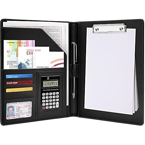 Carpeta de Conferencia con Calculadora Cover