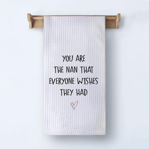 XUISWELL Grandma Kitchen TowelsNan GiftsGrandma GiftsBest Grandma GiftsGrandma Gifts from GrandchildrenGrandma Birthday Grandma Dish Towels Hand Towels16x24 Inch