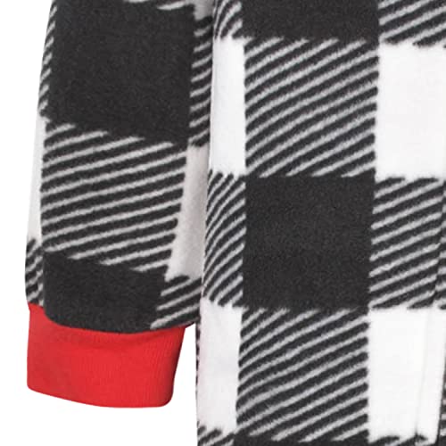 Image of Gerber 2-Pack Baby & Toddler Girls Snowman Fleece Pajamas
