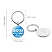 PHAETON 26PCS Round JW.ORG Key Chain Jehovah Witness Key Ring Key Holder Jehovah's Witnesses Accessory