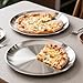 AWTBDP 13½ Inch Pizza Pan for Oven set of 2, Non-Stick Large Round Stainless Steel Pizza Pans plates, Durable Non-Toxic Pizza Steel Tray for Baking Cookie Pie Pizza Cake, Dishwasher Safe & Easy Clean