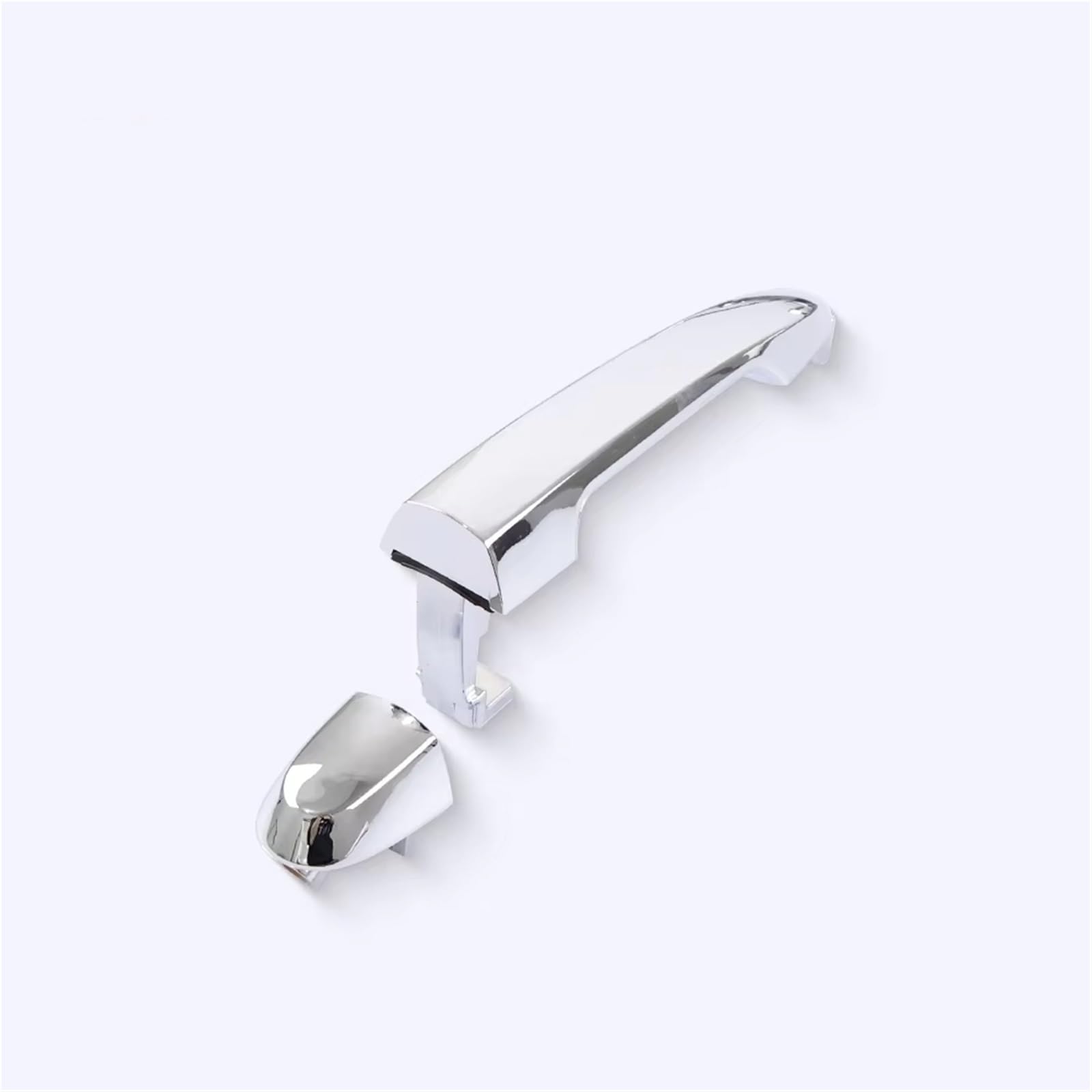 ZJYZYQ Car Sliding Outer Door Handle for Kia for Carens 2007-2012 Chrome Outside Exterior Door Handle(Front Right)