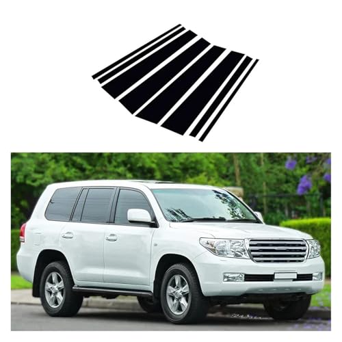 Piezas exteriores de columna negro brillante: renueve el estilo de su Land Cruiser J200 de viaje 2