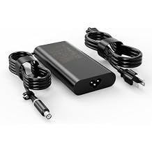 Slim GaN 180W 19.5V 9.23A AC Charger Fit for DELL Precision 7530 7540 7550 7560 7770, 10KFT TXR1N D6JHG LA180PM210 HA180PM210 DA180PM210 Laptop Supply Power Adapter Cord