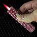 Red Windproof Torch Lighter,Jet Torch Adjustable Lighters,Jet Flame Butane Refillable Lighter,Adjustable Flame,Grill BBQ Candle Camping,Without Gas (R5)