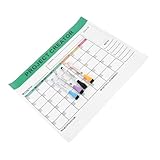 FUNOMOCYA Magnetkalender Für Kühlschrank Trocken Abwischbar Monatlicher Kalender...
