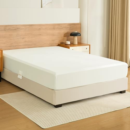 2026 Upgraded Fitted Sheet Queen Only Drawstring with 360° Elastic Strap to Stay Tight, Extra-deep Version Cotton Queen Fitted Sheet Fits 14" to 18" Mattress, No Slippage, Luxury Soft and Comfortable - image 8