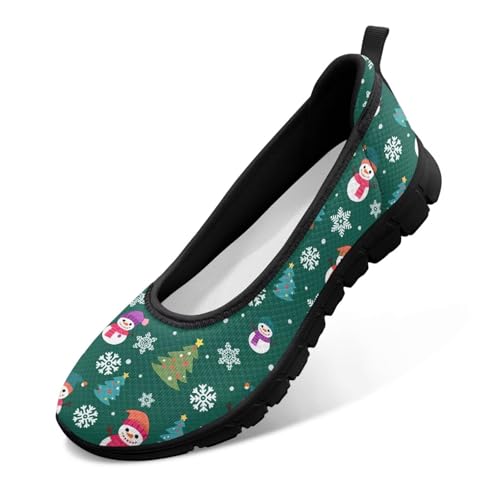 Image of Walking Shoes Women Breathe Mesh Slip On Sneakers Women Comfortable Lightweight