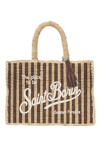 Sac en raphia vanity Saint Barth pour organiser vos cosmétiques et essentiels de voyage