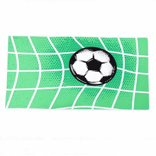 Image of XUMIUZIY Vibrant Football Beach Towel Soft Microfiber Cotton Quick Drying for Swimming Saunas 1 X (L)