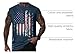 VOGSTART Mens Stretch Casual Cut Off Shirt Fashion Summer Tank Top Patriotic USA Flag Freedom Tactical Distressed Sleeveless Independence Day 1776 Graphic Gym Trendy Memorial Day Tee Tops M
