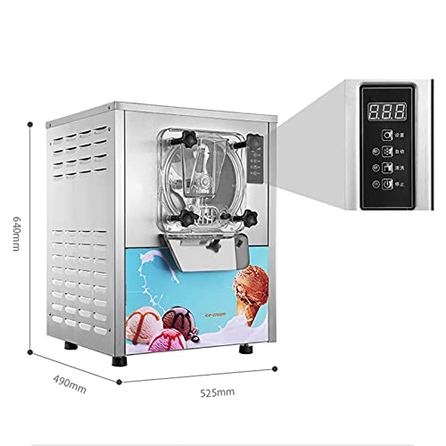 SND-A Touchscreen Kommerzielles Eiscremesorbet Batch-Gefrierschrank Gelato-Maschine Hart-Eismaschine, Edelstahl in… – Bild 3