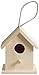 Produktbild Artemio 10 x 8,5 x 13 cm Holz Nistkasten zum Aufhängen, Beige