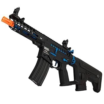 電動ガン　ブラック Amazon.co.jp: Lancer Tactical LT-29 エンフォーサー PDW
