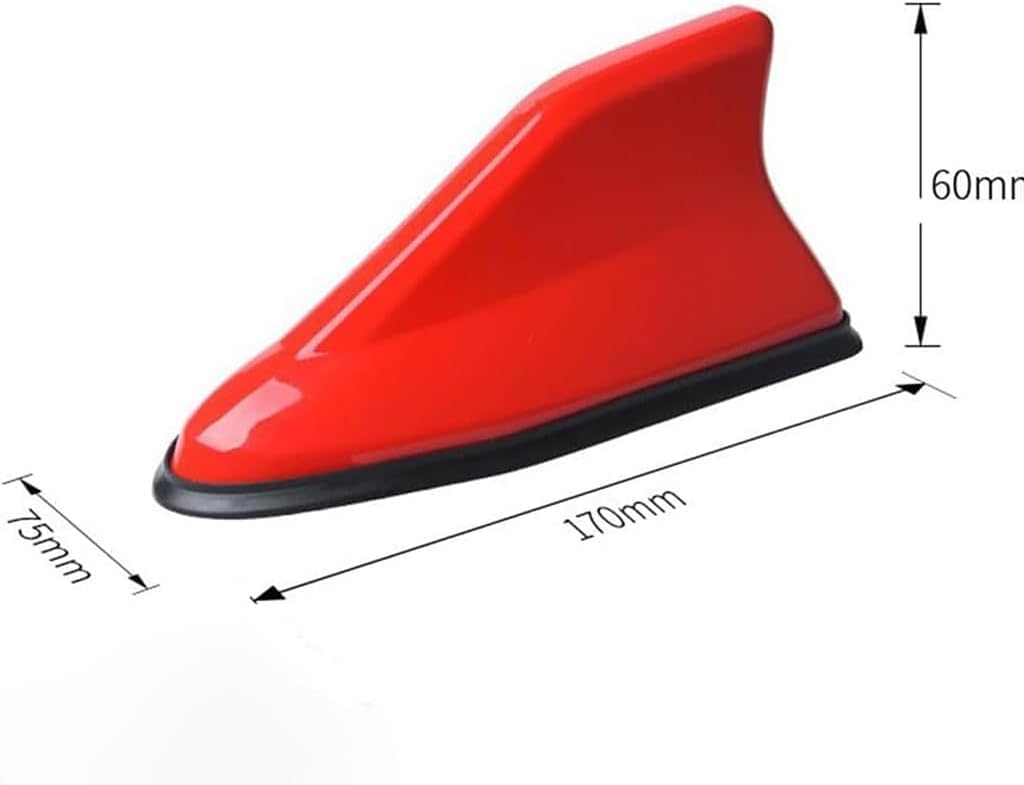 Shark Fin Antenna Cover for Hyundai Genesis 1. Generation (BH) 2008 2009 2010 2011 2012 2013 Shark Fin Antenna Topper Roof Aerial Cover Trim