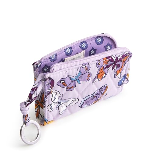 Image of Vera Bradley Women's Premium Cotton Zip Card Pouch