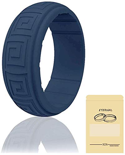 Lot De 7 Bagues En Silicone Pour Hommes – Alliances De Sport, Confortables, Durables, Légères, En 7 Couleurs