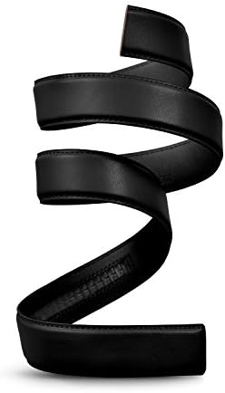 Mission Belt Black Leather, 40mm