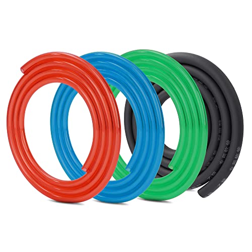 Mtatcn Fuel Line Hose Kit Gas Oil Pipe Tube Gasoline Fuel Filter Line Clips For Gy6 50Cc Ssr Taotao Gas Go Kart Dirt Bike Atv Moped Gas Scooter Motorcycle Parts-Red #TOP5