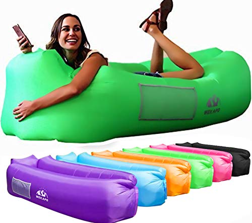 Wekapo Inflatable Lounger Air Sofa Hammock-Portable,Water Proof& Anti-Air Leaking Design-Ideal Couch for Backyard