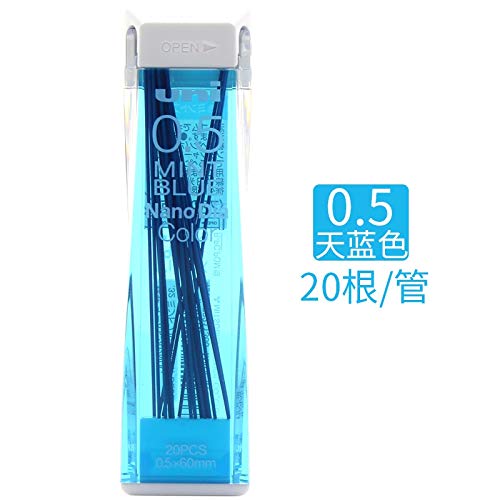Uni NanoDia Color Mechanical Pencil Leads 0.5mm 7 Color Set, 7 Pack/total 140 Leads - Thumbnail 3